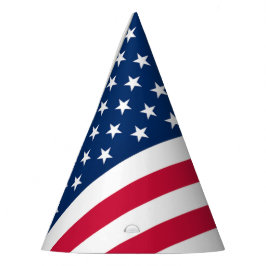 USA flagga Pappra Party Hat Patriotic