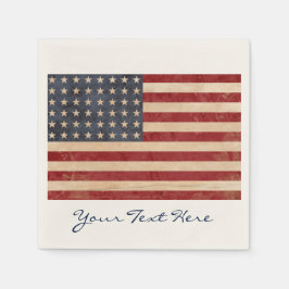 USA flagga Party Napkins Pappersservett