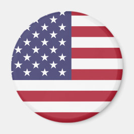 USA flagga Patriotic American Flagga Stars och str Magnet