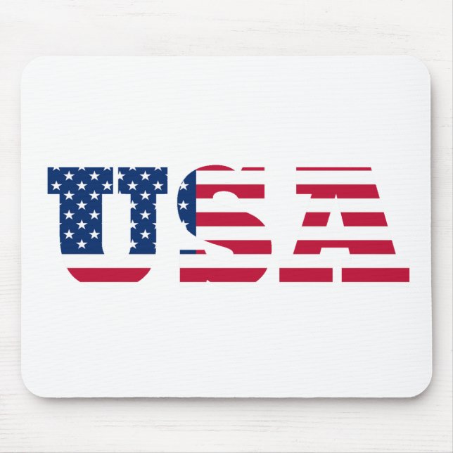 USA flagga Patriotic Musmatta (Framsidan)
