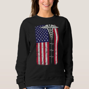 USA Flagga Patriotic Nurse Week Patriotic T Shirt