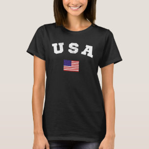 USA flagga Patriotic T Shirt