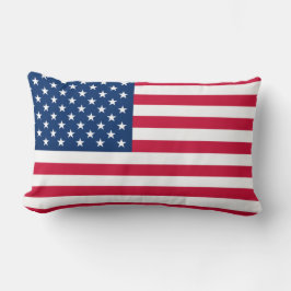 USA flagga Pillow Lumbarkudde