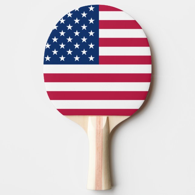 USA flagga Pingisracket (Framsidan)