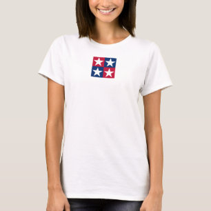 USA flagga pop Art Stars Tee