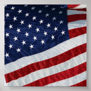 USA flagga Poster