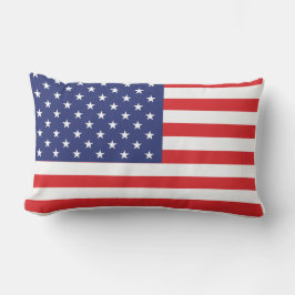 USA flagga Print Patriotic Lumbarkudde
