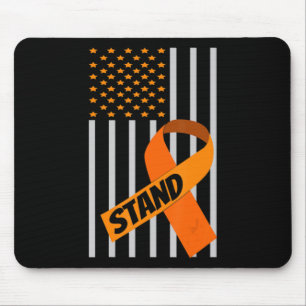 USA flagga Ribbon Leukemia Awareness Family Suppor Musmatta