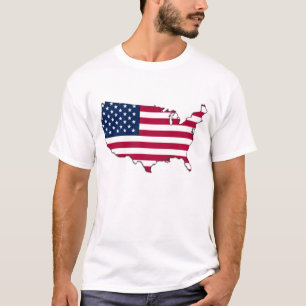 USA flagga - Shirt Tee