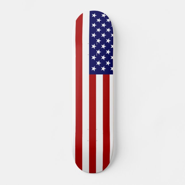 USA flagga Skateboard Bräda 21,5 Cm (Framsida)
