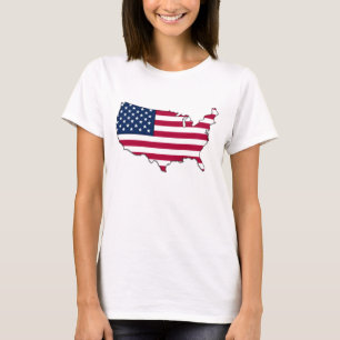 USA flagga - skjorta T Shirt