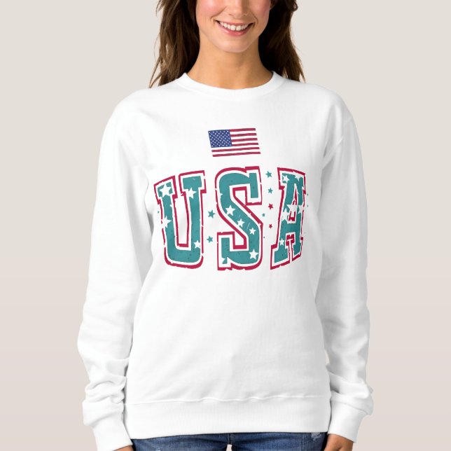 USA flagga, Stora USA T Shirt (Framsida)