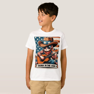 USA FLAGGA T-SHIRT