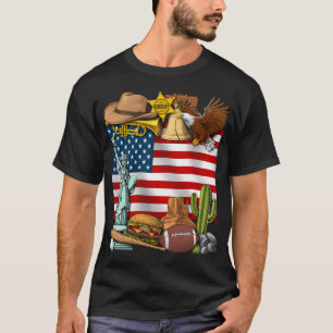 USA-flagga T Shirt