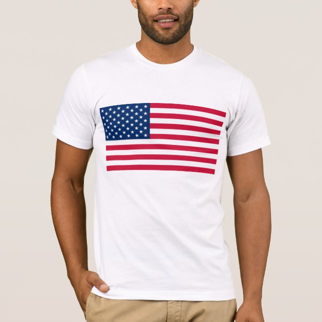 USA flagga T-Shirt - Förenta staterna (Framsida)