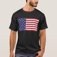 USA flagga T-Shirt - Patriotiskt amerikanskt Pride