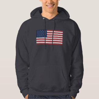 USA flagga Tröja Med Luva