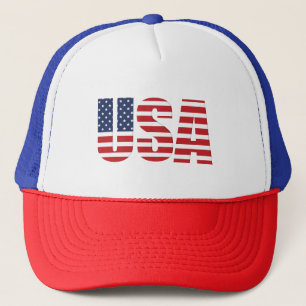 USA flagga Truckerkeps
