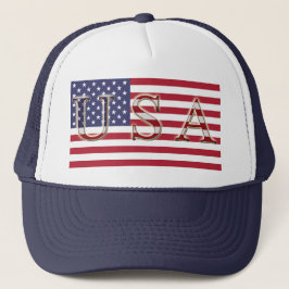 USA flagga Truckerkeps