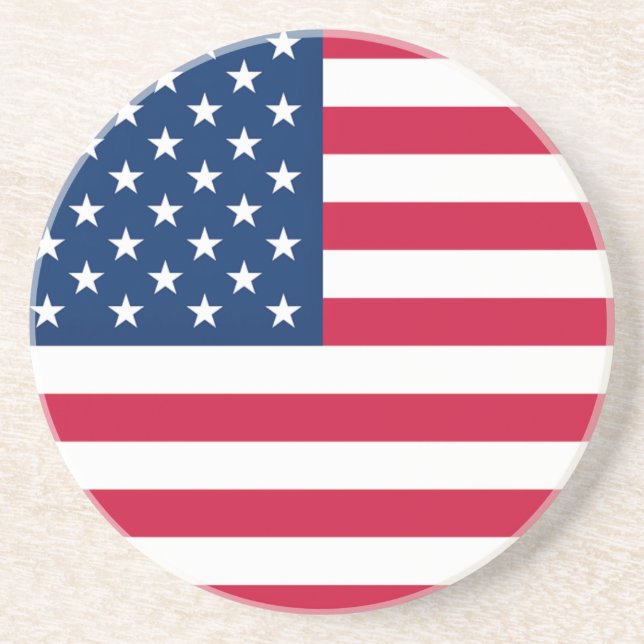 USA flagga Underlägg Amerikas förenta stater (Framsidan)