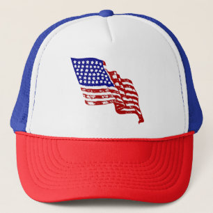 USA flagga, USA:s flagga, Amerikanska flagga Keps