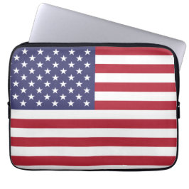 USA flagga, USA:s flagga, Amerikanska flagga Laptop Fodral