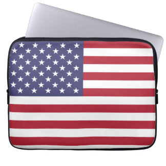 USA flagga, USA:s flagga, Amerikanska flagga Laptop Fodral