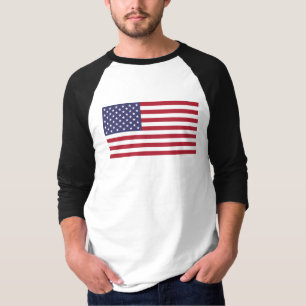 USA flagga, USA:s flagga, Amerikanska flagga T Shirt