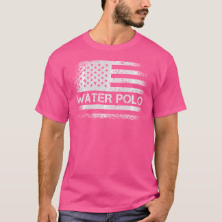 USA flagga-Vatten-polo, amerikansk patriot Flagga T Shirt