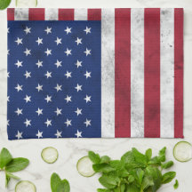 USA flagga vintage röd vit blå Amerika patriotisk