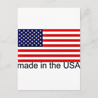 USA flagga Vykort
