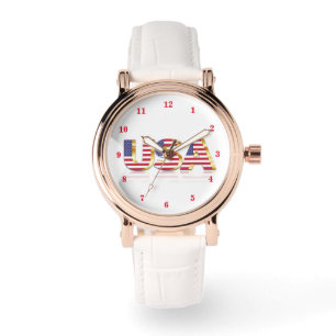 USA flagga Watch Armbandsur