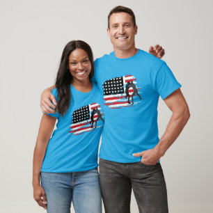 USA flagga Wrestling American Flagga Wrestling Wre T Shirt