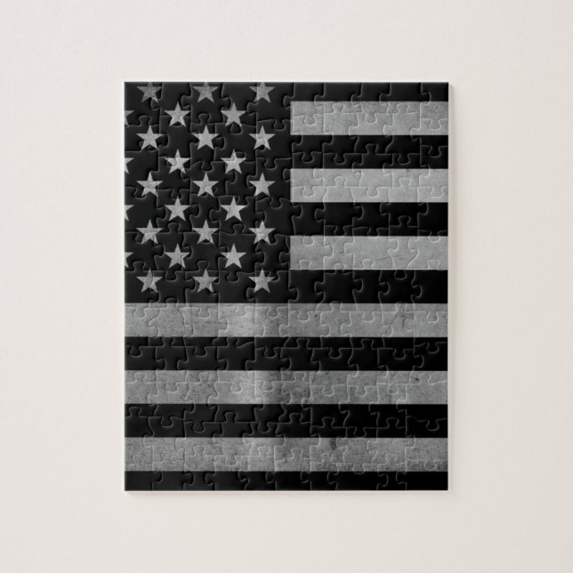 USA flaggaBW Pussel (Vertikal)