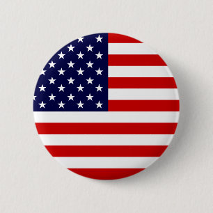 USA flaggan knäppas Knapp