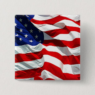 USA flaggan knäppas stift Knapp