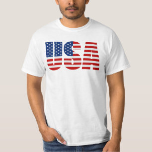 USA FLAGGAT-TRÖJA TRÖJA