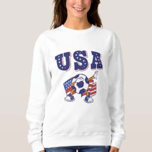 USA: Fläkt Jersey Shirt American Flagga T