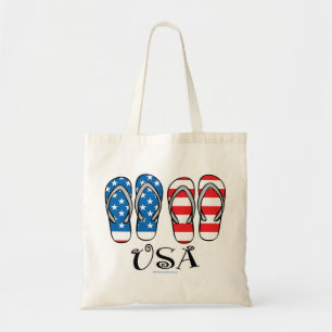 USA flinflip flops Tygkasse