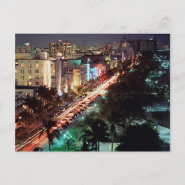 USA, Florida, Miami Beach, Ocean Drive, Art Deco 2 Vykort