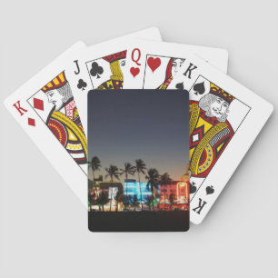 USA, Florida, Miami Beach, Ocean Drive, Art Deco Casinokort