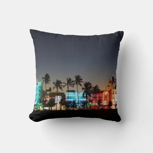 USA, Florida, Miami Beach, Ocean Drive, Art Deco Kudde (Framsida)
