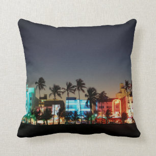 USA, Florida, Miami Beach, Ocean Drive, Art Deco Kudde