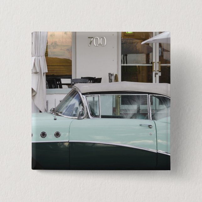 USA Florida, Miami Beach: Södra strand, 1956 Knapp (Framsida)