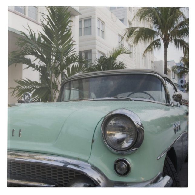 USA, Florida, Miami Beach: South Beach, 1956 3 Kakelplatta (Framsidan)
