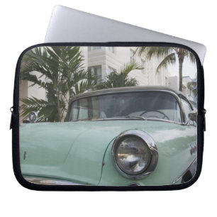 USA, Florida, Miami Beach: South Beach, 1956 3 Laptop Fodral