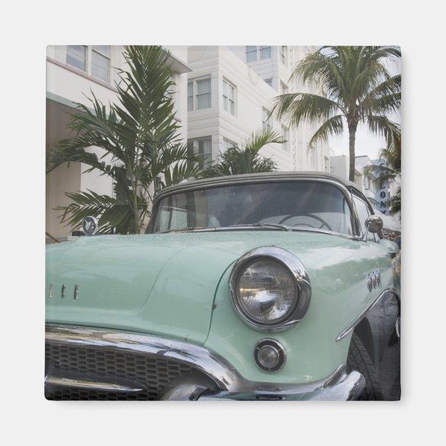 USA, Florida, Miami Beach: South Beach, 1956 3 Magnet (Framsidan)