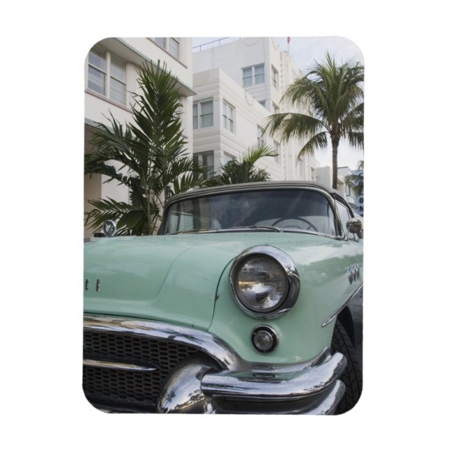 USA, Florida, Miami Beach: South Beach, 1956 3 Magnet (Vertikal)