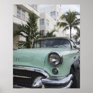 USA, Florida, Miami Beach: South Beach, 1956 3 Poster