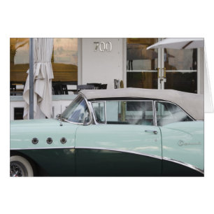 USA, Florida, Miami Beach: South Beach, 1956 Hälsningskort